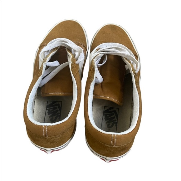 Vans Leather Flats Sneakers Unisex 9/7.5 - Picture 3 of 8